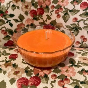 Vintage Pyrex Dish With Scented Candle